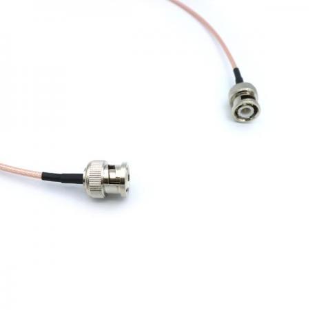 디바이스마트,케이블/전선 > PC/네트워크/통신 케이블 > 동축 RF 케이블,SZH,BNC P(M)-BNC P(M) RG316 50cm [SZH-CAB31],RF Cable assembly / 커넥터A : BNC P(M) / 커넥터B : BNC P(M) / 케이블 규격 : RG316 / 케이블 길이 : 50cm