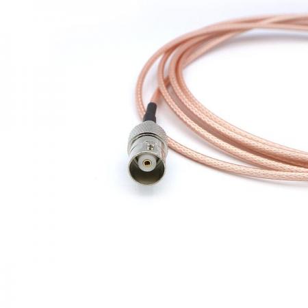 디바이스마트,케이블/전선 > PC/네트워크/통신 케이블 > 동축 RF 케이블,SZH,BNC P(M)-BNC J(F) RG316 2m [SZH-CAB38],RF Cable assembly / 커넥터A : BNC P(M) / 커넥터B : BNC J(F) / 케이블 규격 : RG316 / 케이블 길이 : 2m