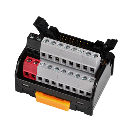 디바이스마트,커넥터/PCB > 터미널블럭 > 단자대 타입 > 인터페이스 단자대,(주)오토닉스,인터페이스 단자대 AFR-H20-LP (Rising Clamp),기종: 인터페이스 단자대 / AFR Series / 단자형태: Rising Clamp / 커넥터 핀 수: 20핀 / LED유무: 있음 / 입력논리: PNP / 정격전압: 24VDC / DIN Rail 및 나사 고정 방식