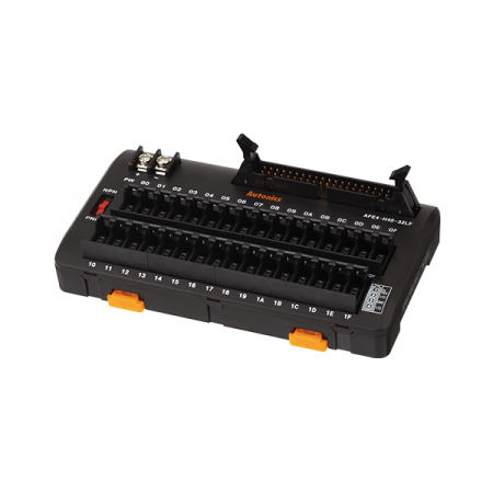 디바이스마트,커넥터/PCB > 터미널블럭 > 단자대 타입 > 센서커넥터 단자대,(주)오토닉스,센서 커넥터 단자대 AFE4-H40-32LF,기종: 센서 커넥터 / CNE 센서 커넥터(와이어 마운트 플러그) 사용하여 결선작업 시간 단축가능 / 커넥터 핀 수: 40핀 / 센서 커넥터 수: 32개 / 정격전압: 12-24VDC