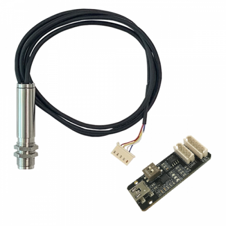 디바이스마트,MCU보드/전자키트 > 센서모듈 > 온도/습도 > 온도센서,디웰전자,CTM-3-TestKit,PC를 통한 간편한 온도측정 피부온도 측정 가능(체온구간) 산업용 온도 측정 가능 측정각도 : 2.886° 별도의 회로구성 필요없음 USB사용