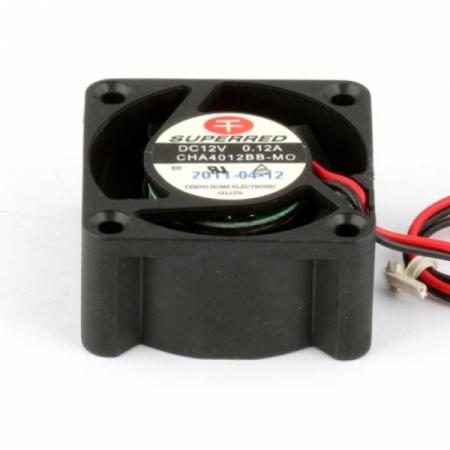 디바이스마트,기계/제어/로봇/모터 > 모터류 > 팬모터 > Ball 베어링 타입 팬모터,MotorBank,슈퍼레드 DC팬 CHA4012BB-MO 2P 40x40x20 DC12V 0.12A 6,300RPM,3D프린터용 듀얼볼베어링 모터 Fan 쿨러 2P DC12V 6,300rpm 고속팬