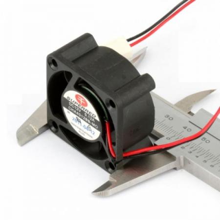 디바이스마트,기계/제어/로봇/모터 > 모터류 > 팬모터 > Ball 베어링 타입 팬모터,MotorBank,슈퍼레드 DC팬 CHA4012BB-MO 2P 40x40x20 DC12V 0.12A 6,300RPM,3D프린터용 듀얼볼베어링 모터 Fan 쿨러 2P DC12V 6,300rpm 고속팬