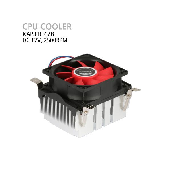 아파치 DC팬 KAISER-478 80x80x55 DC12V 2500RPM CPU쿨러펜