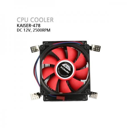 디바이스마트,기계/제어/로봇/모터 > 모터류 > 팬모터 > DC 팬모터,MotorBank,아파치 DC팬 KAISER-478 80x80x55 DC12V 2500RPM CPU쿨러펜,CPU쿨러- 입력전압 DC12V 0.12A - 출력 1.44W - 속도 2500RPM - 28dB 저소음