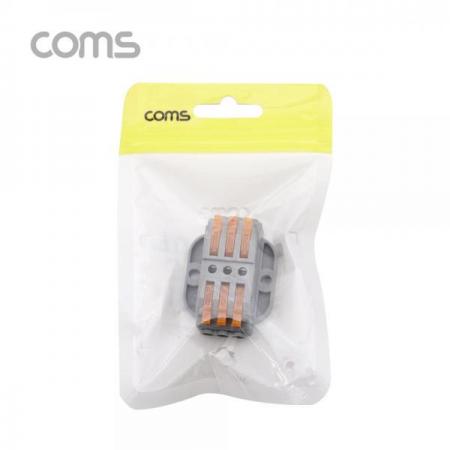 디바이스마트,케이블/전선 > 전기자재/배선자재 > 단자대 > 원터치 타입 단자대,Coms,터미널 블록 6핀 / 양방향 / 와이어 커넥터 / 접속 단자 / Toolless [TB140],터미널 블록 6핀 / 양방향 / 와이어 커넥터 / 접속 단자 / Toolless