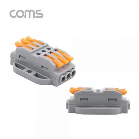 디바이스마트,케이블/전선 > 전기자재/배선자재 > 단자대 > 원터치 타입 단자대,Coms,터미널 블록 6핀 / 양방향 / 와이어 커넥터 / 접속 단자 / Toolless [TB140],터미널 블록 6핀 / 양방향 / 와이어 커넥터 / 접속 단자 / Toolless