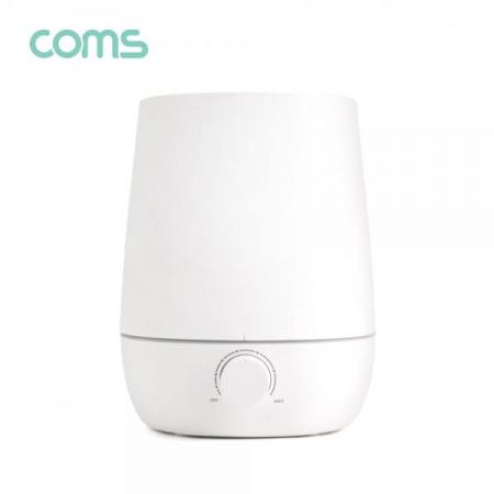 디바이스마트,컴퓨터/모바일/가전 > 가전/생활용품 > 계절가전 > 가습기/제습기,Coms,가정용 초음파 가습기 / 대용량 2.2L / 저소음 / 분사량 조절 [BB404],가정용 초음파 가습기 / 대용량 2.2L / 저소음 / 분사량 조절