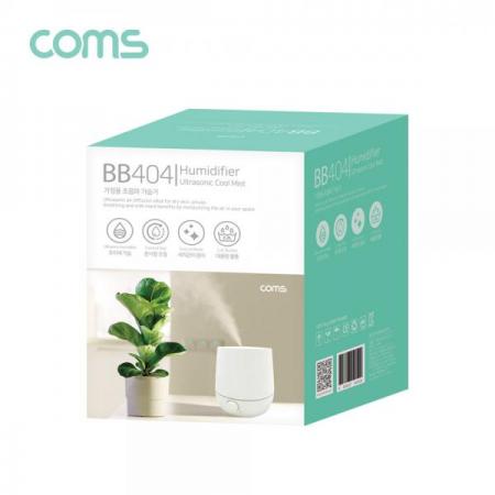 디바이스마트,컴퓨터/모바일/가전 > 가전/생활용품 > 계절가전 > 가습기/제습기,Coms,가정용 초음파 가습기 / 대용량 2.2L / 저소음 / 분사량 조절 [BB404],가정용 초음파 가습기 / 대용량 2.2L / 저소음 / 분사량 조절