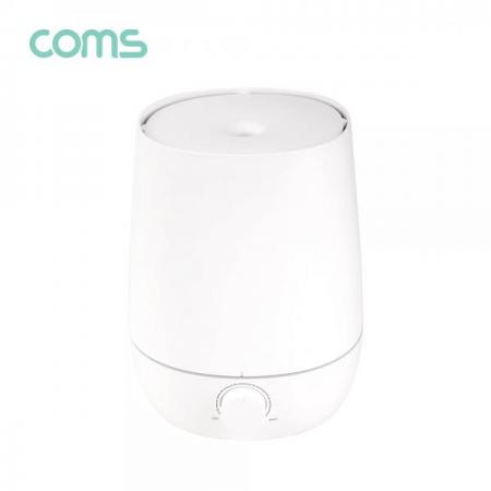 디바이스마트,컴퓨터/모바일/가전 > 가전/생활용품 > 계절가전 > 가습기/제습기,Coms,가정용 초음파 가습기 / 대용량 2.2L / 저소음 / 분사량 조절 [BB404],가정용 초음파 가습기 / 대용량 2.2L / 저소음 / 분사량 조절