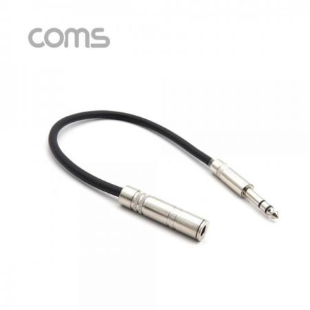 디바이스마트,케이블/전선 > 영상/음향 케이블 > AV통합 케이블,Coms,스테레오 케이블, 30cm (6.5 F/M) / Stereo / 연장 [TB021],스테레오 케이블, 30cm (6.5 F/M) / Stereo / 연장