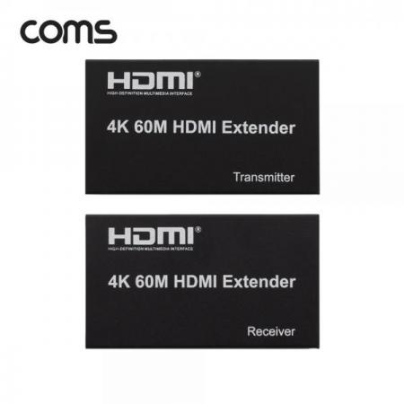 디바이스마트,컴퓨터/모바일/가전 > 네트워크/케이블/컨버터/IOT > 리피터/젠더/전원 케이블 > 리피터(증폭기),Coms,HDMI 리피터(RJ45) 60M / 4K@30Hz 지원 [TB052],HDMI 리피터(RJ45) 60M / 4K@30Hz 지원