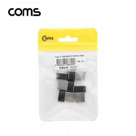 디바이스마트,커넥터/PCB > I/O 커넥터 > 젠더류 > USB3.1(C타입) 젠더,Coms,USB 3.1(Type C) 전원 젠더 / C F/USB 2.0 AM / 5개입 [TB187],USB 3.1(Type C) 전원 젠더 / C F/USB 2.0 AM / 5개입