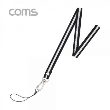 디바이스마트,컴퓨터/모바일/가전 > 스마트폰/스마트기기 > 모바일 주변기기 > 기타 주변기기,Coms,스트랩 고리 / 넥 스트랩 / Black / 45cm [IF403],스트랩 고리 / 넥 스트랩 / Black / 45cm