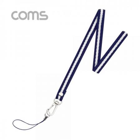 디바이스마트,컴퓨터/모바일/가전 > 스마트폰/스마트기기 > 모바일 주변기기 > 기타 주변기기,Coms,스트랩 고리 / 넥 스트랩 / NAVY / 45cm [IF411],스트랩 고리 / 넥 스트랩 / NAVY / 45cm