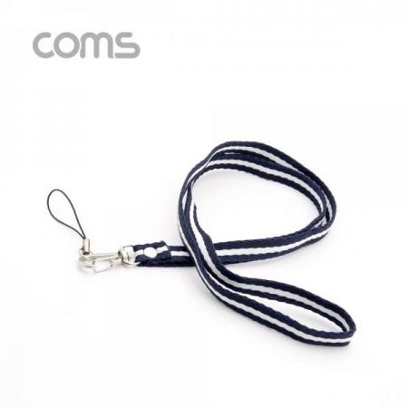 디바이스마트,컴퓨터/모바일/가전 > 스마트폰/스마트기기 > 모바일 주변기기 > 기타 주변기기,Coms,스트랩 고리 / 넥 스트랩 / NAVY / 45cm [IF411],스트랩 고리 / 넥 스트랩 / NAVY / 45cm