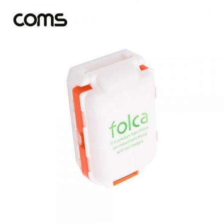 디바이스마트,공구함/작업대/엔클로저 > 공구함/부품함 > 다용도정리함(케이스),Coms,다용도 수납함(8칸) / 알약 케이스 / 비상 케이스 / 3단형 [IF455],다용도 수납함(8칸) / 알약 케이스 / 비상 케이스 / 3단형