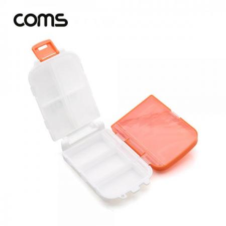 디바이스마트,공구함/작업대/엔클로저 > 공구함/부품함 > 다용도정리함(케이스),Coms,다용도 수납함(8칸) / 알약 케이스 / 비상 케이스 / 3단형 [IF455],다용도 수납함(8칸) / 알약 케이스 / 비상 케이스 / 3단형