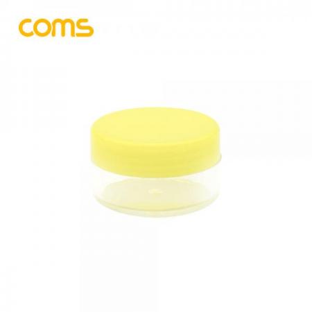 디바이스마트,공구함/작업대/엔클로저 > 공구함/부품함 > 다용도정리함(케이스),Coms,알약 케이스(1칸) 원형 / 소형 / 미니 / Yellow [IF448],알약 케이스(1칸) 원형 / 소형 / 미니 / Yellow