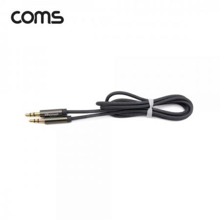 디바이스마트,케이블/전선 > 영상/음향 케이블 > 스테레오/RCA 케이블,Coms,3극 스테레오/AUX 케이블 (M/M) 1M [IF425],3극 스테레오/AUX 케이블 (M/M) 1M