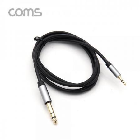 디바이스마트,케이블/전선 > 영상/음향 케이블 > AV통합 케이블,Coms,스테레오 케이블 (3.5M/6.5M) 1.8M / OFC [TB037],스테레오 케이블 (3.5M/6.5M) 1.8M / OFC