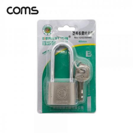 디바이스마트,화학/산업/안전 > 손잡이/도어용품 > 열쇠/잠금장치 > 자물쇠,Coms,자물쇠 40mm (열쇠 4개 포함) [TB177],자물쇠 40mm (열쇠 4개 포함)