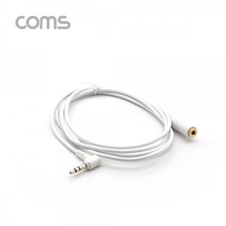 디바이스마트,컴퓨터/모바일/가전 > 네트워크/케이블/컨버터/IOT > 오디오/RCA/동축 케이블 > RCA 케이블,Coms,3.5Ø 스테레오 연장 케이블 ( M / F ) / 연장 / White / stereo [AV1905],3.5Ø 스테레오 연장 케이블 ( M / F ) / 연장 / White / stereo