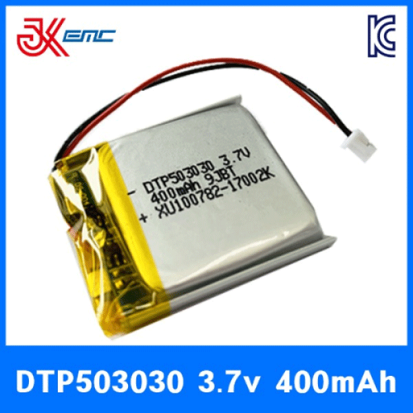 리튬폴리머 배터리 DTP682045 3.7V 650mAh KC인증
