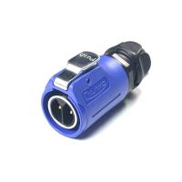 방수 믹스 Male 플러그 2핀 (보호격벽) [LP-20-C02PE-01-002A]