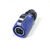 방수 믹스 Male 플러그 4핀 (보호격벽) [LP-20-C04PE-01-002A]