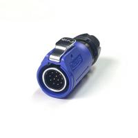 방수 믹스 Male 플러그 12핀 (보호격벽) [LP-20-C12PE-01-002A]