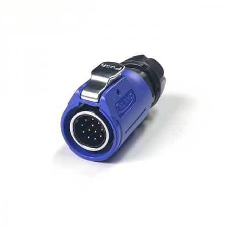 디바이스마트,커넥터/PCB > 산업/의료/방수 커넥터 > CNLINKO 방수 커넥터 > 파워 플러그,CNLINKO,방수 믹스 Male 플러그 12핀 (보호격벽) [LP-20-C12PE-01-002A],접점 지름 : Φ20 / 핀지름 : Φ2.7 / 재질 : 믹스 / IP67 / Male / 12pin / 14-12AWG / 정격 전류 : 5A / 정격 전압 : 400V