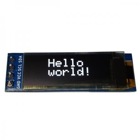 디바이스마트,LED/LCD > LCD 캐릭터/그래픽 > 그래픽 OLED,유니즈,아두이노 0.91인치 I2C OLED 모듈 화이트,소형기기 프로젝트에 적합한 0.91인치 OLED입니다. 아두이노 호환 / 전압 : 3.3V~5V / 글씨색 : 화이트 / 인터페이스 : I2C