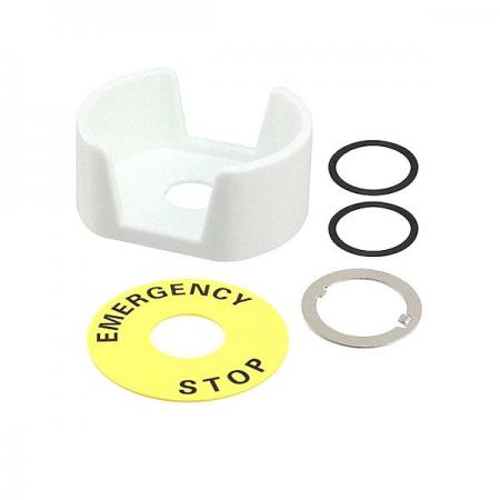 디바이스마트,스위치/부저/전기부품 > 산업용 스위치/제어 기기 > 제어/안전 스위치 > 악세사리,OMRON,EMS용 가드링 A22Z-EG10-W,오므론 / 옴론 / OMLON / 센서 / 스위치 / A22Z-EG10-W OMRON KOREA 정식 수입품