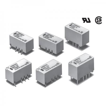 디바이스마트,스위치/부저/전기부품 > 릴레이 > 시그널 릴레이,OMRON,릴레이 G6S-2 DC5,시그널 릴레이 / 접촉형식 : DPDT-NO, NC (2 Form C) / 코일 전압 : 5VDC / 코일 전류 : 28.1mA / 코일 저항 : 178Ω / 코일 전력 : 140mW / 스위칭 전압(AC) : 125VAC / 스위칭 전류(AC) : 0.5A / 스위칭 전압(DC) : 30VDC / 스위칭 전류(DC) : 2A