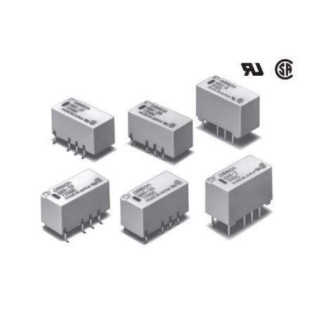 디바이스마트,스위치/부저/전기부품 > 릴레이 > 시그널 릴레이,OMRON,릴레이 G6S-2F DC12,시그널 릴레이 / 접촉형식 : DPDT-NO, NC (2 Form C) / 코일 전압 : 12VDC / 코일 전류 : 11.7mA / 코일 저항 : 1028Ω / 코일 전력 : 140mW / 스위칭 전압(AC) : 125VAC / 스위칭 전류(AC) : 0.5A / 스위칭 전압(DC) : 30VDC / 스위칭 전류(DC) : 2A