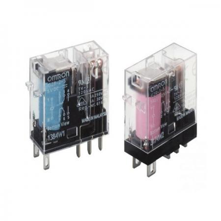 디바이스마트,스위치/부저/전기부품 > 릴레이 > 파워 릴레이,OMRON,파워 릴레이 G2R-2 AC200/220,파워 릴레이 / 접촉형식 : DPDT-NO, NC (2 Form C) / 코일 전압 : 200/220VAC / 코일 저항 : 20200Ω / 코일 작동 전류 : 5.5mA / 코일 전력 : 0.9VA / 스위칭 전압(AC) : 250VAC / 스위칭 전류(AC) : 10A / 스위칭 전압(DC) : 30VDC / 스위칭 전류(DC) : 10A