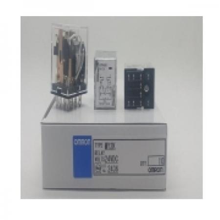 디바이스마트,스위치/부저/전기부품 > 릴레이 > 파워 릴레이,OMRON,파워 릴레이 MY2K DC48,파워 릴레이 / 접촉형식 : DPDT-NO, NC (2 Form C) / 코일 전압 : 48VDC / 코일 저항 : 1800Ω / 코일 작동 전류 : 27mA / 코일 전력 : 600mW / 스위칭 전압(AC) : 220VAC / 스위칭 전류(AC) : 3A / 스위칭 전압(DC) : 24VDC / 스위칭 전류(DC) : 3A
