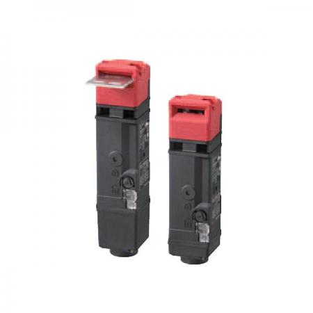 디바이스마트,스위치/부저/전기부품 > 산업용 스위치/제어 기기 > 제어/안전 스위치 > 세이프티 도어 스위치,OMRON,도어 스위치 D4SL-N2HFG-D,인입구사이즈:G1/2 / 내장스위치:5점접타입 / 헤드재질:수지 / 도어잠금,릴리즈방식:메커니컬릴리즈방식 / 표시등:DC24V / 릴리즈키:일반형(금속) / 접속방식:단자대