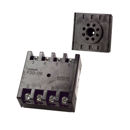 디바이스마트,스위치/부저/전기부품 > 릴레이 > 릴레이 소켓,OMRON,공용 소켓 P3G-08,오므론 / OMLON / 센서 / 소켓 / 사각형 / 환형 / 공용 / P3G-08 OMRON KOREA 정식 수입품