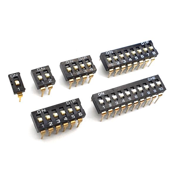 DIP스위치 2.54mm 6bit [KI-06H]