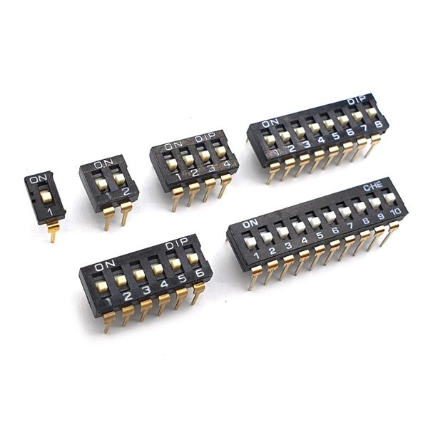 DIP스위치 2.54mm 1bit [KI-10H]