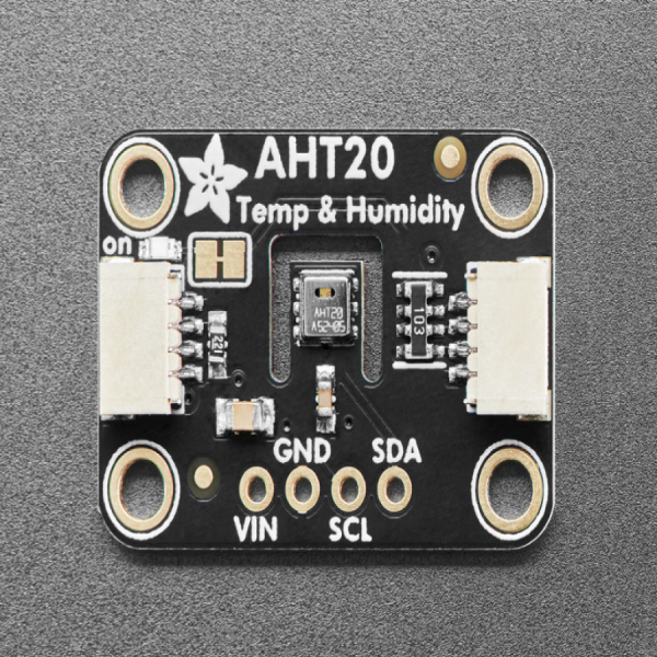 디바이스마트,MCU보드/전자키트 > 센서모듈 > 온도/습도 > 온습도겸용,Adafruit,Adafruit AHT20 - Temperature & Humidity Sensor Breakout Board - STEMMA QT / Qwiic [ada-4566],온습도 겸용 센서 / 온도 범위 : -40 ~ 85 ° C (+-0.3 ° C 정확도) / 상대 습도 범위 : 0 ~ 100 RH % (+-2 % 정확도) / Arduino 또는 Linux / Raspberry Pi 보드 호환