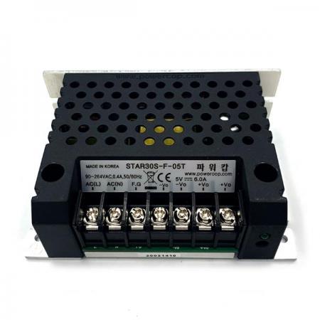 디바이스마트,전원/파워/배터리 > SMPS > Enclosure 타입 > 1채널 (Single),파워캅(Powercop),STAR 30S-F-12T (30W 12V 터미널블록타입),AC-DC 30W SMPS / 출력전압 : 12V / 출력전류 : 2.5A / 입력전압 : AC 90~264V / 변환효율 : 83% / 터미널 블록 타입 / 파워캅 / Enclosure 타입 1채널