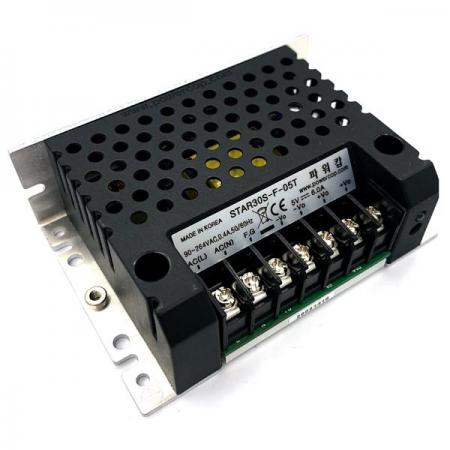 디바이스마트,전원/파워/배터리 > SMPS > Enclosure 타입 > 1채널 (Single),파워캅(Powercop),STAR 30S-F-24T (30W 24V 터미널블록타입),AC-DC 30W SMPS / 출력전압 : 24V / 출력전류 : 1.25A / 입력전압 : AC 90~264V / 변환효율 : 86% / 터미널 블록 타입 / 파워캅 / Enclosure 타입 1채널