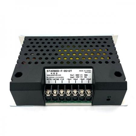디바이스마트,전원/파워/배터리 > SMPS > Enclosure 타입 > 2채널 (Dual),파워캅(Powercop),STAR 80D-F-1212T (80W 듀얼 12V -12V),Dual AC-DC 80W SMPS / 1CH 출력 : 12V 4A / 2CH 출력 : -12V 4A / 입력전압 : AC 90~264V / 변환효율 : 83% / 터미널 블록 타입 / 파워캅 / Enclosure 타입 2채널