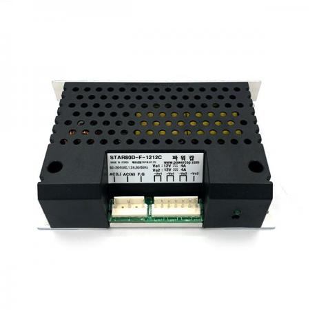 디바이스마트,전원/파워/배터리 > SMPS > Enclosure 타입 > 2채널 (Dual),파워캅(Powercop),STAR 80D-F-1212C (80W 듀얼 12V -12V),Dual AC-DC 80W SMPS / 1CH 출력 : 12V 4A / 2CH 출력 : -12V 4A / 입력전압 : AC 90~264V / 변환효율 : 83% / 커넥터 단자 타입 / 파워캅 / Enclosure 타입 2채널