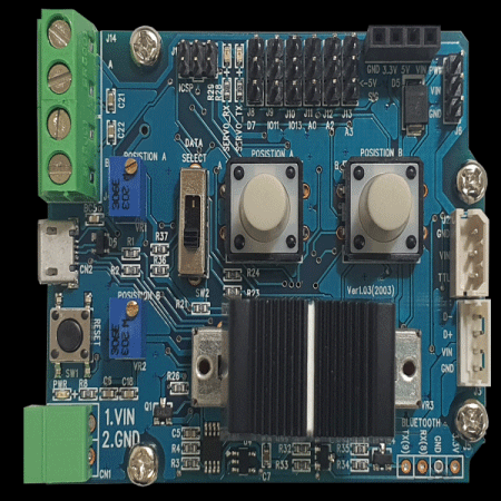 디바이스마트,오픈소스/코딩교육 > 아두이노 > 아두이노 호환보드,아이알로봇,이지 컨트롤러 EZ Controller [IR-CT01],Arduino 기반의 EZController 는mightyZAP 리니어 서보 액츄에이터를 손쉽게 동작 / 테스트해보기 위한 콘트롤러.