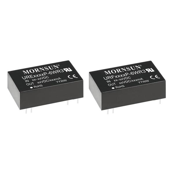 URE2412P-6WR3 DC/DC컨버터 강하형 6W ±12V