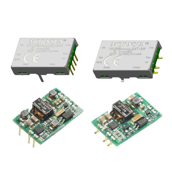 URB2403JMT-3W DC/DC컨버터 강하형 3W 3.3V
